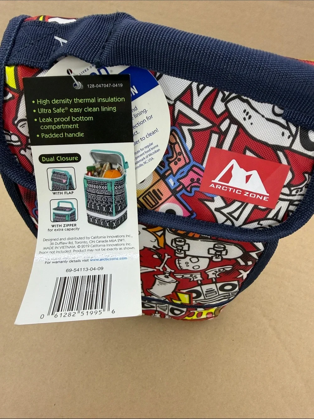NWT- Arctic Zone Dual Compartment Lunch Bag